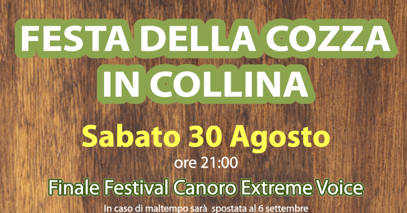 Festa della Cozza in Collina